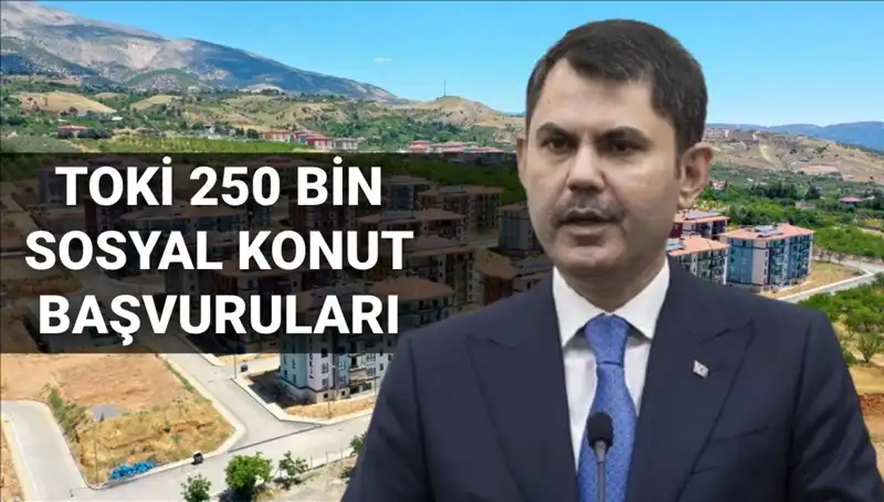 2025’te TOKİ 250 Bin Sosyal Konut Başvuruları İçin Son Tarih Açıklandı!