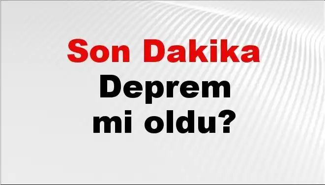 Muğla'da Sarsan Deprem Gerçekten Olmuş olabilir mi?