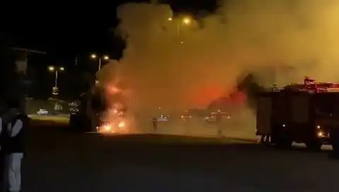 Zonguldak'ta Seyir Halindeki TIR Yangını: Olay Anı ve Detaylar