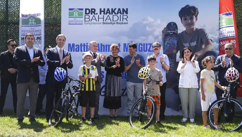 Bahçelievler'de Gençler İçin Yeni Skate Park Açılışı Coşkuyla Gerçekleşti