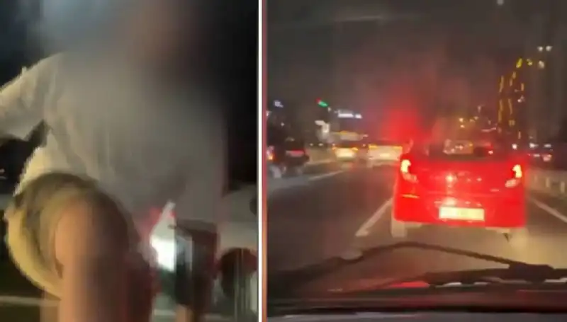 Trafik Magandası Tüm Dünyayı Şaşkına Çeviren O Anları Kameraya Aldı!